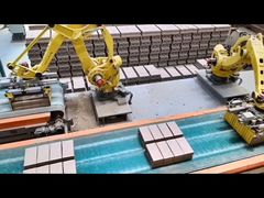 آلة تحميل وتفريغ قوالب الطوب الطيني الأوتوماتيكية بالكامل لغرفة تجفيف الطوب