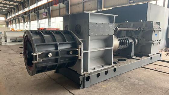 آلة صنع الطوب الطيني بالبثق الفراغي الأوتوماتيكي بسعة 100000 قطعة/يوم