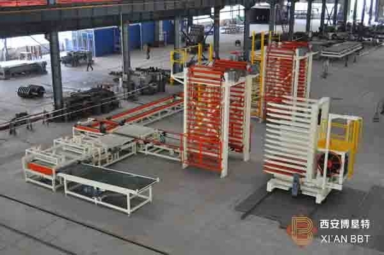 طوب الطين صنع خط إنتاج آلة 2.5 ~ 2.8MPa ضغط البثق