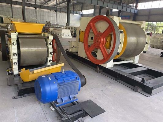 حطام الطوب الرولي الطين السرعة العالية لإنتاج الطوب مصنع