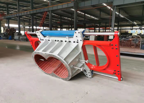 مزيد من المقاومة وتحسين كفاءة التجاعيد خلاط عمود مزدوج مع 550mm قطر دوار للمنتجات ذات الجدران الدقيقة