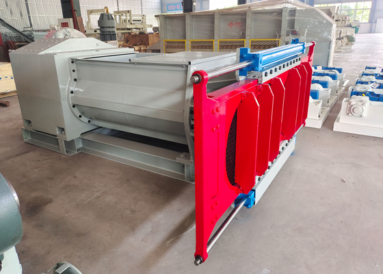 مزيد من المقاومة وتحسين كفاءة التجاعيد خلاط عمود مزدوج مع 550mm قطر دوار للمنتجات ذات الجدران الدقيقة