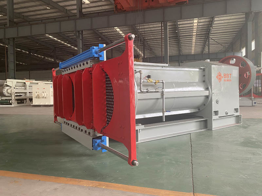 50-130 T / H Dual Shaft Mixer شبكة أمامية معدات معالجة المواد الخام