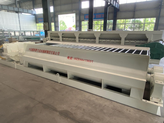 75KW خلاط مجداف بعمود مزدوج 60-110T / H خلاط برغي مزدوج للتكسير