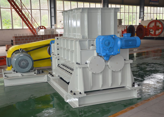 AC Motor كسارة أسطوانية مزدوجة لتجهيز المواد الخام
