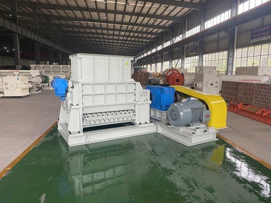 AC Motor كسارة أسطوانية مزدوجة الأسنان 30-45 متر مكعب / ساعة معالجة المواد الخام
