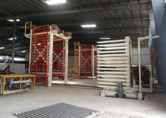 آلة تجفيف قوالب الطوب الأوتوماتيكية 100000 قطعة إنتاج لمرتين إعداد الحرق