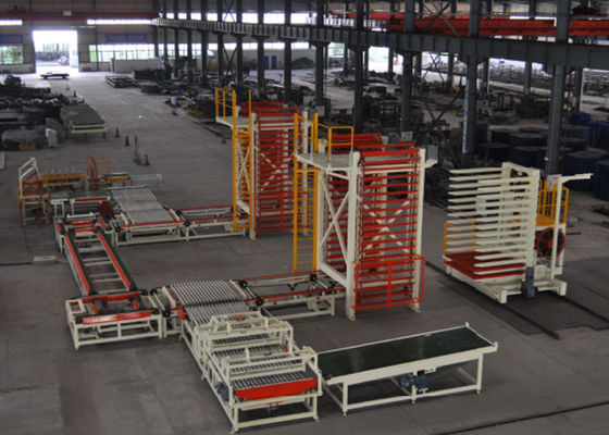 آلة تجفيف قوالب الطوب الأوتوماتيكية 100000 قطعة إنتاج لمرتين إعداد الحرق