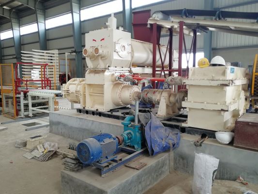 مشروع EV50A لإنتاج طوب الطين الأحمر الآلي بالكامل