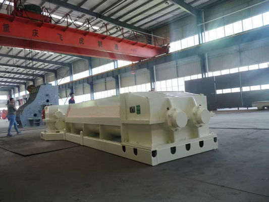 قدرة معدات خلط مصنع تصنيع الطوب الطيني 120 طن في الساعة خلاط بثق مزدوج المحور من BBT