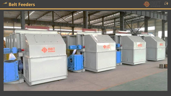 مشروع تصنيع الكتل المجوفة من الطين بقدرة 120 طن / ساعة آلة تغذية صندوق ناقل الحزام لخط صنع الطوب الطيني الأحمر الأوتوماتيكي الكامل